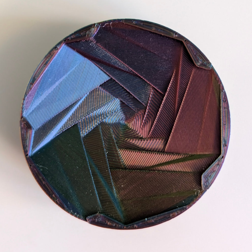 3D Printed Facet Spiral