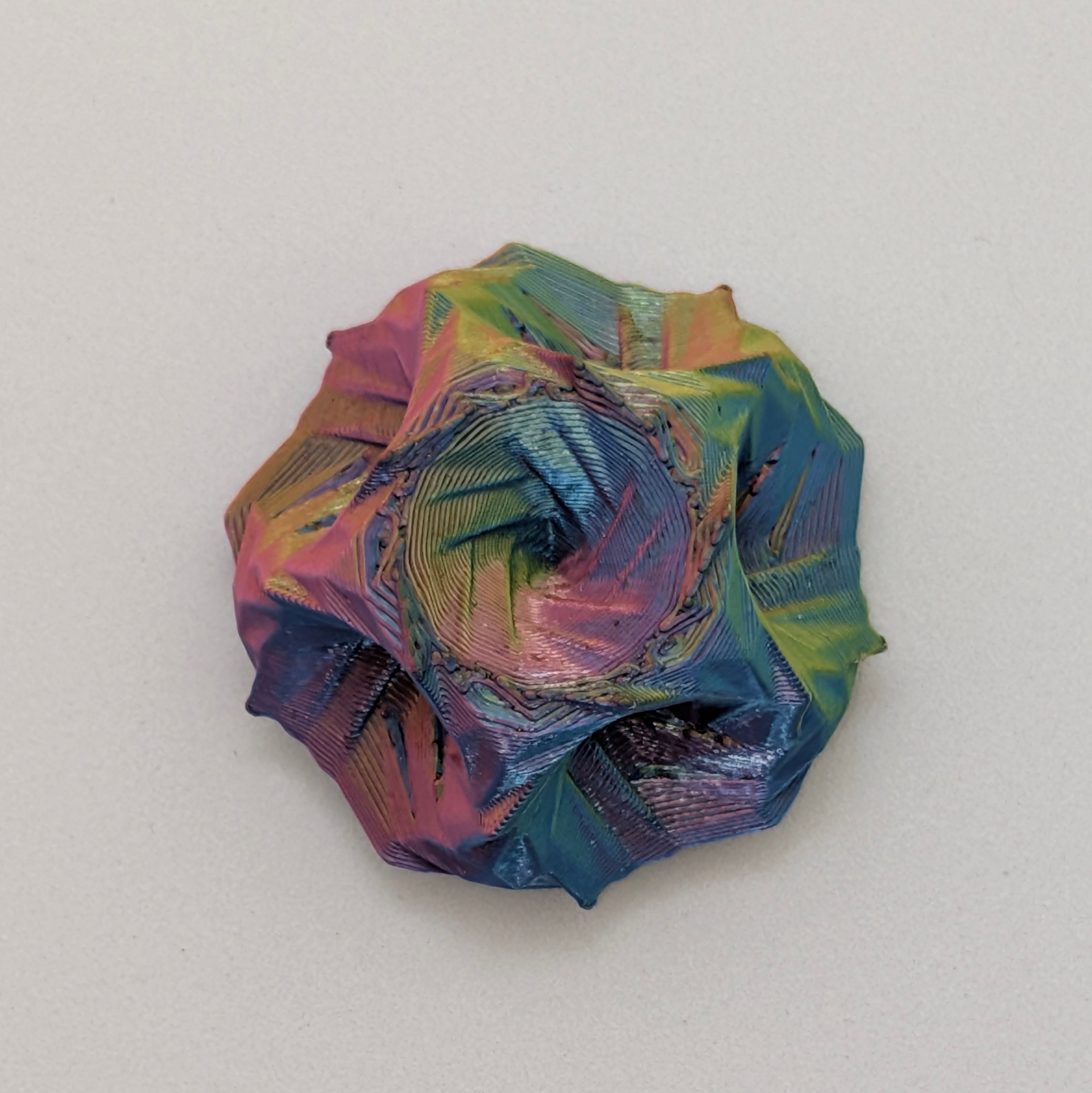 3D Printed Half Rose