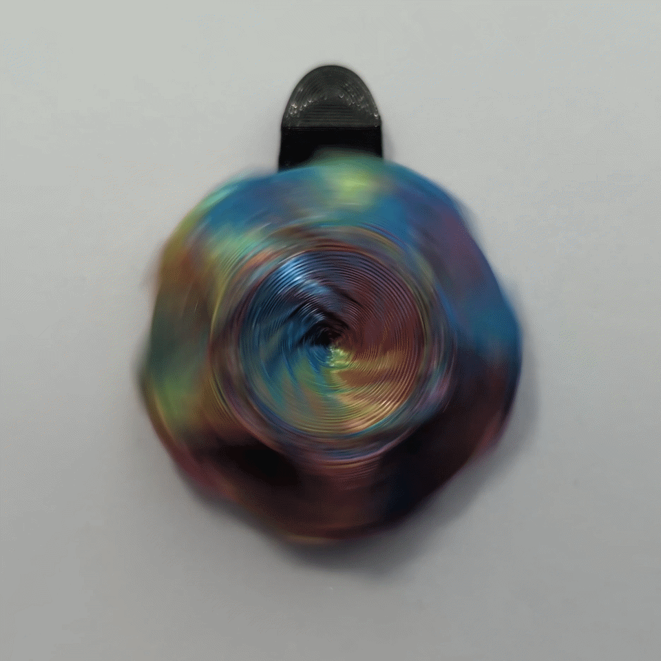 3D Printed Half Rose